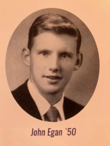 John Egan '50 — 2026 Athletic Hall of Fame inductee